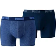 Majtki męskie - Puma, Bokserki męskie, Basic Boxer 2P denim 521015001 162, rozmiar S - miniaturka - grafika 1