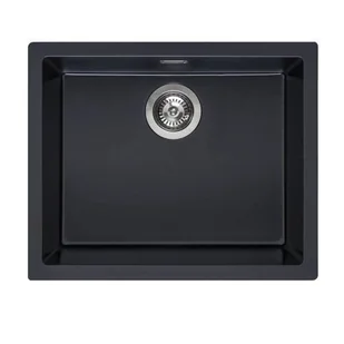 Zlew REGINOX AMSTERDAM 50 PURE BLACK (czarny mat) (R34644) - Zlewozmywaki - miniaturka - grafika 1