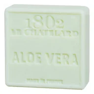 Mydła - Le Chatelard, kwadratowe mydło marsylskie Aloe Vera, 100 g - miniaturka - grafika 1