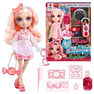Lalki dla dziewczynek - Rainbow High Creative Crystals Bella Parker Lalka + Akcesoria Kryształowe DIY Do Samodzielnego Wykonania - miniaturka - grafika 1