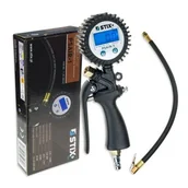 Pistolety pneumatyczne - Pistolet Do Pompowania Kół Z Manometrem Elektronicznym 18BAR PSAIR-1 Stix - miniaturka - grafika 1