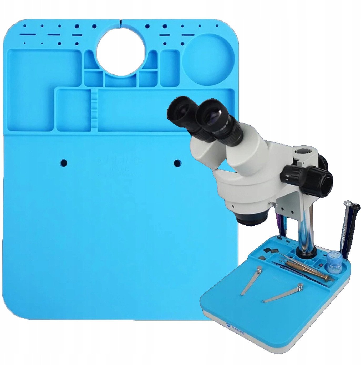 MATA SERWISOWA POD MIKROSKOP STEREOSKOPOWY MERCURY ORGANIZER SILIKON 500C