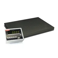 Wagi specjalistyczne - AXIS 4BA3000 - D2 3000kg; 1kg; 1500x1500mm - waga pomostowa lakierowana podłogowa - miniaturka - grafika 1