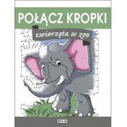 Książki edukacyjne - Połącz kropki Zwierzęta w ZOO Rea - miniaturka - grafika 1