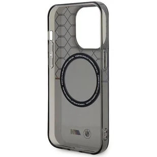 Etui BMW BMHMP14LHGPK iPhone 14 Pro 6.1" szary/grey Pattern MagSafe - Etui i futerały do telefonów - miniaturka - grafika 6