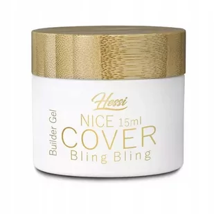 Hessi, Żel budujący Nice Cover Bling Bling, 15 ml - Utwardzacze do paznokci - miniaturka - grafika 1