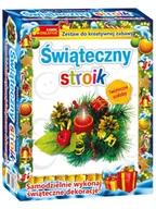 Zabawki kreatywne - Ranok Creative Zestaw do kreatywnej zabawy - Świąteczny stroik - miniaturka - grafika 1