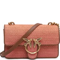 Torebki damskie - Pinko Torebka na ramię LOVE ONE MINI LIGHT CL RAFIA S - miniaturka - grafika 1