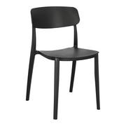 Krzesła - Simplet Krzesło Nopie black - miniaturka - grafika 1