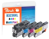 Tusze zamienniki - Peach LC-3239XL nabój z tuszem 4 szt. Wysoka (XL) wydajność Czarny, Cyjan, Purpurowy, Żółty - miniaturka - grafika 1