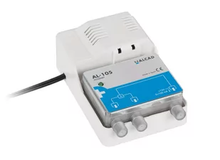 Alcad Rozgałęźnik antenowy szerokopasmowy z zasilaczem 12V do anteny aktywnej AL-105 ALCAD ALD0003 - Rozgałęźniki i multiswitche do TV-SAT - miniaturka - grafika 2