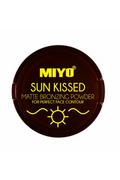 Bronzery i konturowanie twarzy - Miyo MIYO - SUN KISSED - MATTE BRONZING POWDER - Matowy puder brązujący - 02 - CHILLY BRONZE - miniaturka - grafika 1