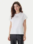 Koszulki i topy damskie - KARL LAGERFELD T-Shirt B1W17032 Biały Relaxed Fit - miniaturka - grafika 1