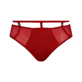Majtki damskie - Guess Underwear Satynowe stringi ALICIA - grafika 1