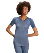 Koszulki i topy damskie - Falke Damski T-shirt Wool-tech Light T-shirt damski szary szary-wrzos M 33460 - miniaturka - grafika 1