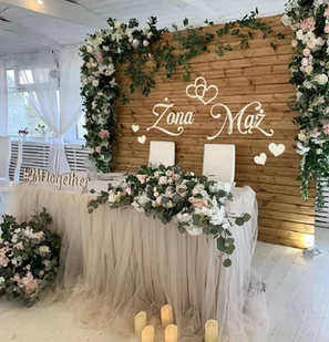 Naklejka ślubna: Żona Mąż - Wesele i ślub - miniaturka - grafika 1