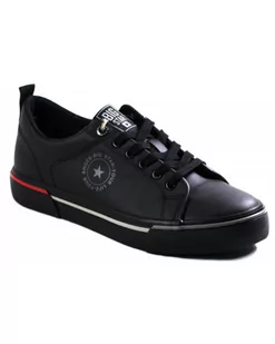 TRAMPKI BIG STAR - LL174210 BLACK - Big Star - Półbuty męskie - miniaturka - grafika 1
