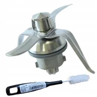 Akcesoria i części AGD - STALOWY nóż miksujący tnący z uszczelką + wycior do Thermomix Vorwerk TM21 - miniaturka - grafika 1