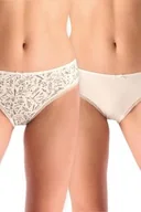 Majtki damskie - Figi damskie bawełniane (2pack) mini bikini z niskim stanem LPR 540 Key - miniaturka - grafika 1