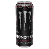 Napoje energetyczne i izotoniczne - Monster Energy Ultra Black Gazowany napój energetyczny 500 ml - miniaturka - grafika 1