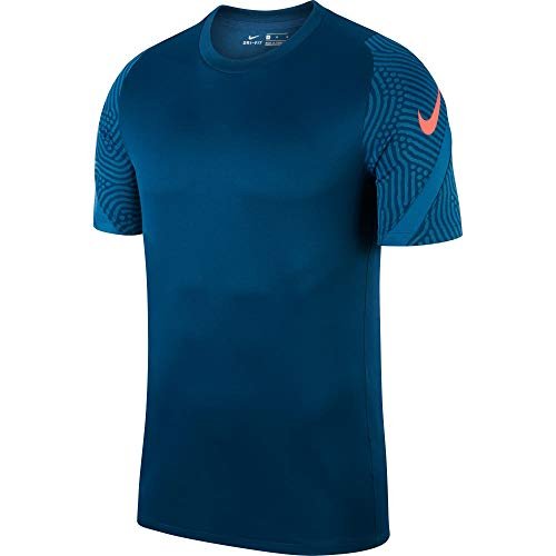 NIKE T-shirt męski Dry Strke Ng, kozłek żółtołkowy/laserowy karmazynowy, XXL