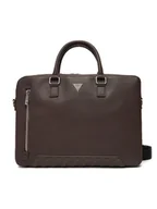 Torby na laptopy - Guess Torba na laptopa HMTOLG P5447 Brązowy - miniaturka - grafika 1