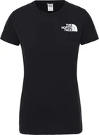Koszulki i topy damskie - The North Face The North Face W Half Dome Tee NF0A4M8QJK3 Czarne XS - miniaturka - grafika 1