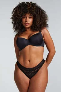 Hunkemöller Stringi Kailey Czarny - Majtki damskie - miniaturka - grafika 1
