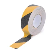 Taśmy izolacyjne i naprawcze - Taśma antypoślizgowa, grube ziarno, 50 mm x 18,3 m, 5 szt, czarno-żółty - miniaturka - grafika 1