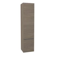 Szafki łazienkowe - Słupek łazienkowy Devo Vena Arte 2.0 35x150x33 cm prawy grey nordic wood VA2-S1D1SP-F109L20 - miniaturka - grafika 1