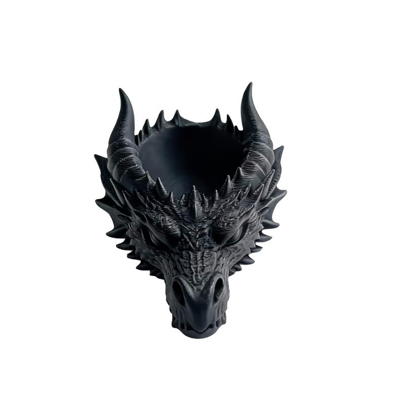 Tacka na Biżuterię lub Drobiazgi w Kształcie Smoka Czarna