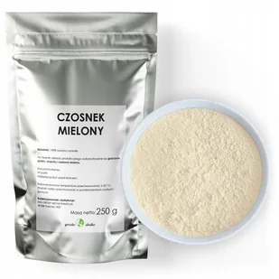 Czosnek Suszony Mielony Aromatyczny 250G - Przyprawy i zioła sypkie - miniaturka - grafika 1