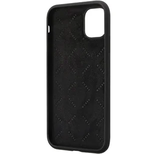 Guess GUHCN614DGPK iPhone 11 / Xr 6.1" czarny/black hardcase Silicone Logo Strass 4G - Etui i futerały do telefonów - miniaturka - grafika 7