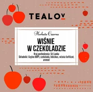 Herbata - Herbata TEALOV czarna WIŚNIE W CZEKOLADZIE 50 g - miniaturka - grafika 1