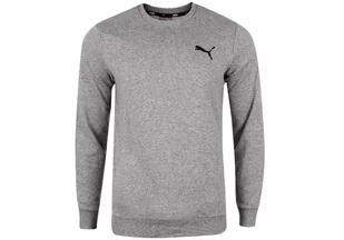 Puma  Bluza Męska Dresowa Bawełna Ess Small Logo Crew Grey 586684 53 Xl - Bluzy męskie - miniaturka - grafika 1