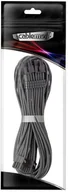 Kable komputerowe i do monitorów - CableMod C-Series Pro ModMesh Bridged Anschlusskabel - 8+8-Pin PCIe, carbon, 60cm - miniaturka - grafika 1