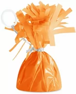 Balony i akcesoria - Obciążnik foliowy do balonów napełnionych helem - pomarańczowy - 145 g. - miniaturka - grafika 1