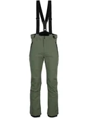 Spodnie narciarskie - Peak Mountain Spodnie narciarskie "Ceprim" w kolorze khaki - miniaturka - grafika 1