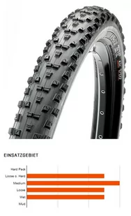 Maxxis Forekaster Opona 29" Dual TR EXO składane 56-622 | 29x2,20 2021 Opony MTB 1154 - Opony rowerowe - miniaturka - grafika 1