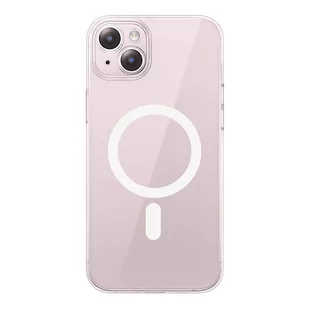 Magnetyczne Etui na telefon iPhone 15 Plus Baseus OS-Lucent Series (Przezroczysty) - Etui i futerały do telefonów - miniaturka - grafika 2