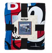 Koce i narzuty dla dzieci - Oswald the Lucky Rabbit „Rival Romeos” narzuta koc- Disney100 152x152cm - miniaturka - grafika 1
