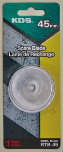 Ostrza Krążkowe 45Mm Kds Spare Blades For Rotaty (1X Ostrze) - Nożyce i noże - miniaturka - grafika 1