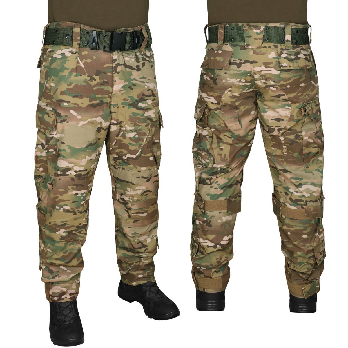 Dominator Urban Combat Urban Combat Spodnie Wojskowe Bojówki 124L At-Camo S