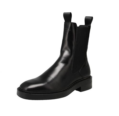 GANT FOOTWEAR Damskie kozaki Fallwi Chelsea, czarny, 39 EU