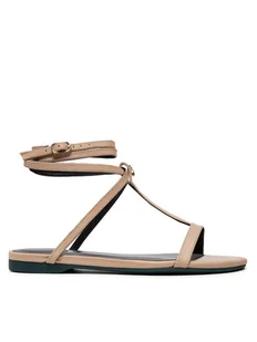 Patrizia Pepe Sandały 2X0017/L048-B743 Beżowy - Sandały damskie - miniaturka - grafika 1