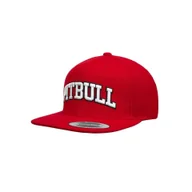 Odzież taktyczna i umundurowanie - Czapka PITBULL Snapback El Jeffe Classic Premium '25 - Czerwona - miniaturka - grafika 1