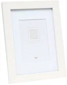 Ramki na zdjęcia - Deknudt S66KF1 P1 30x30 Holz weiß mit Passepartout - miniaturka - grafika 1