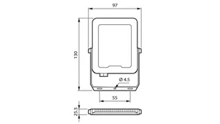 Naświetlacz LED, PHILIPS FCP BVP164 LED24/830 PSU 20W SWB CE - Lampy ogrodowe - miniaturka - grafika 1