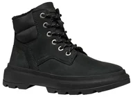 Botki damskie - Geox J KIDDARTAH BOY WPF Botki, czarne, 0 UK, Czarny, 0 UK - miniaturka - grafika 1