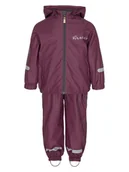 Bluzy i sweterki niemowlęce - HULABALU 2-częściowy zestaw przeciwdeszczowy "Pixy" w kolorze fioletowym - miniaturka - grafika 1